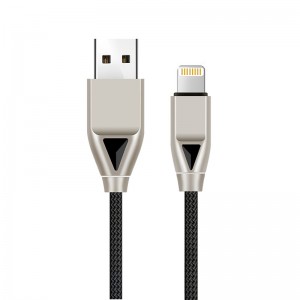 KPS-8449CB найлонов USB кабел-диамант тип-c / осветление / микро